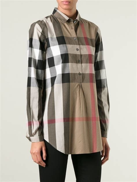 burberry new classic check shirt|burberry nova check shirt.